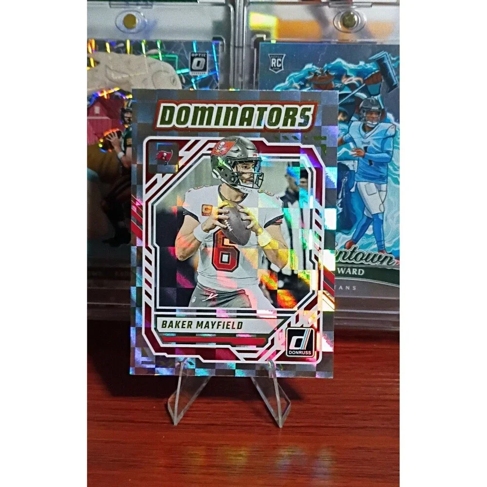 2025 Panini Donruss - Dominators Baker Mayfield #DOM-BMD
